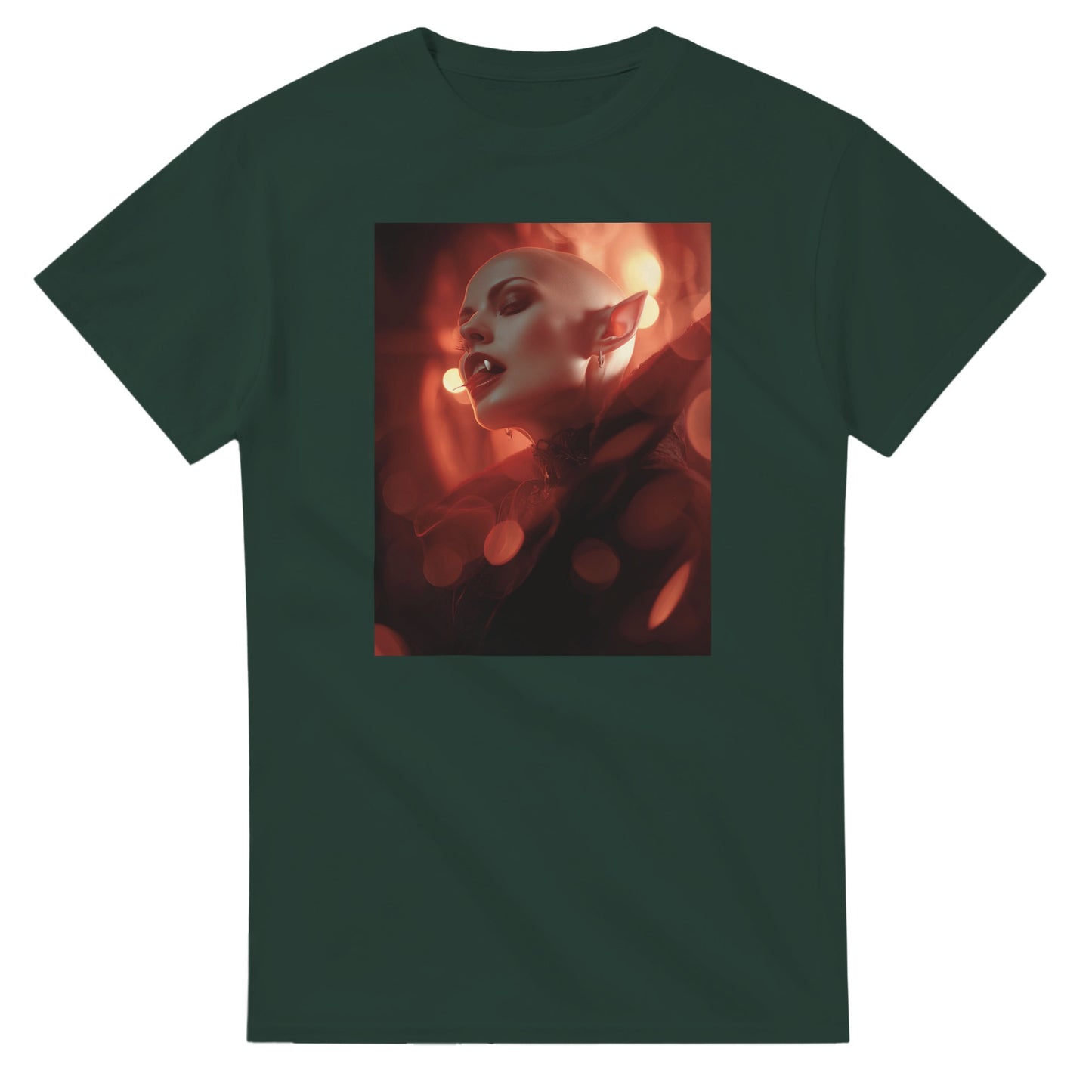 Cute Lil' Vampire on a Heavyweight T-shirt