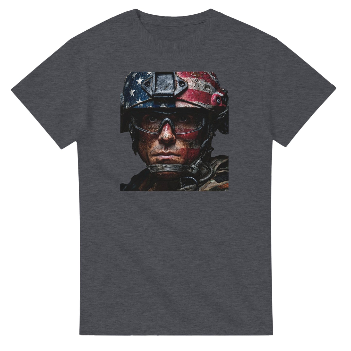 Patriotic Spirit Comfort on a heavyweight t-shirt