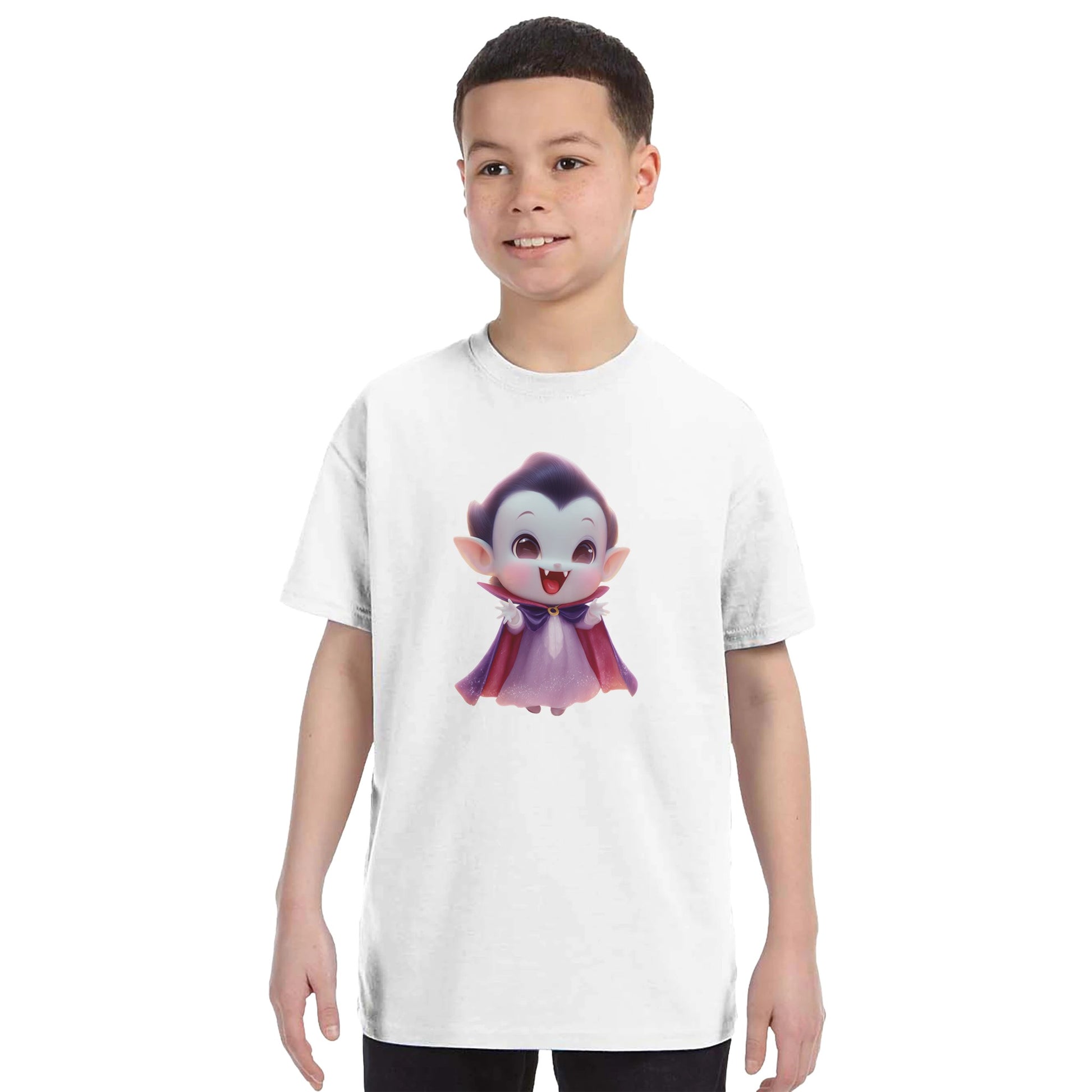 Cute Lil' Vampire on a Heavyweight T-shirt