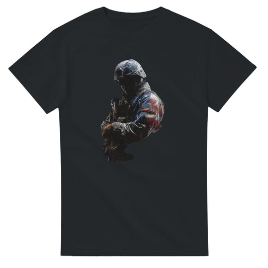 Patriot's Spirit Honor on a heavyweight t-shirt