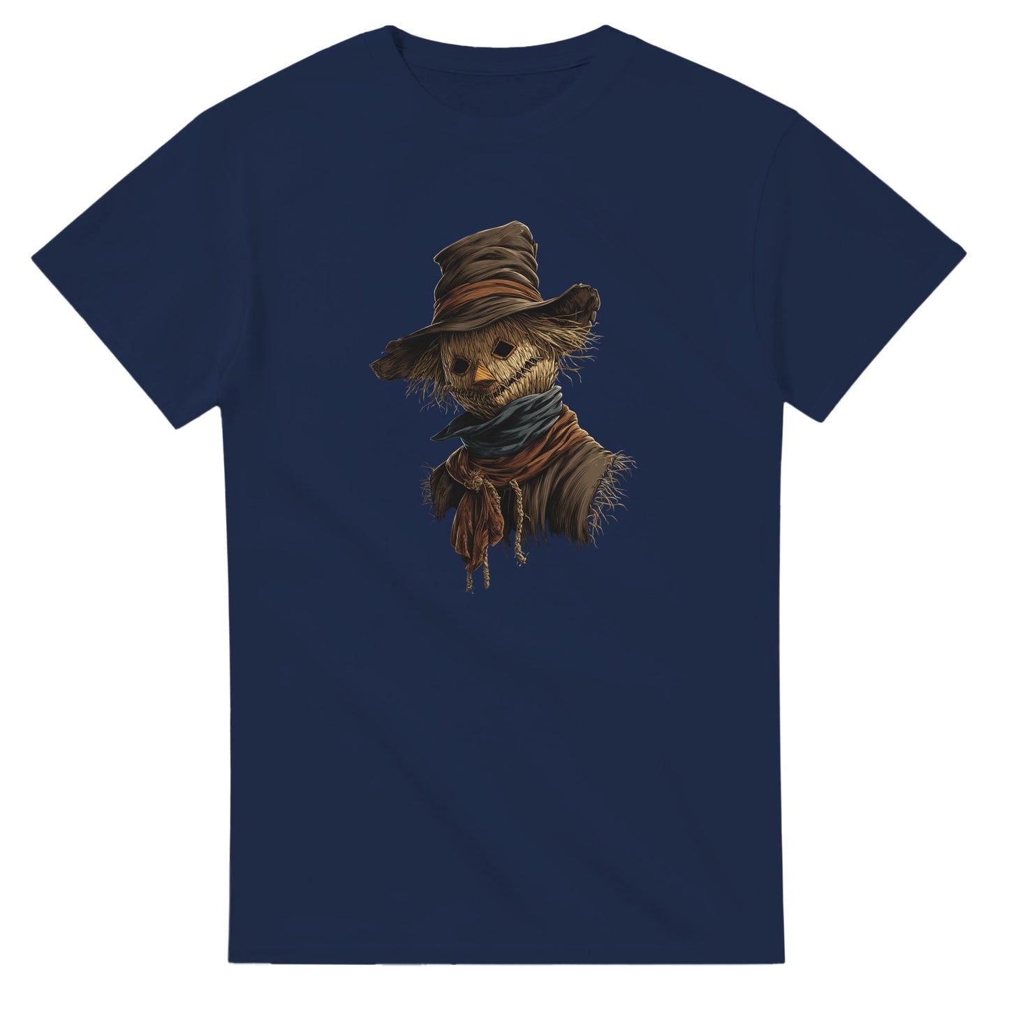 Rustic Scarecrow on a Heavyweight T-shirt