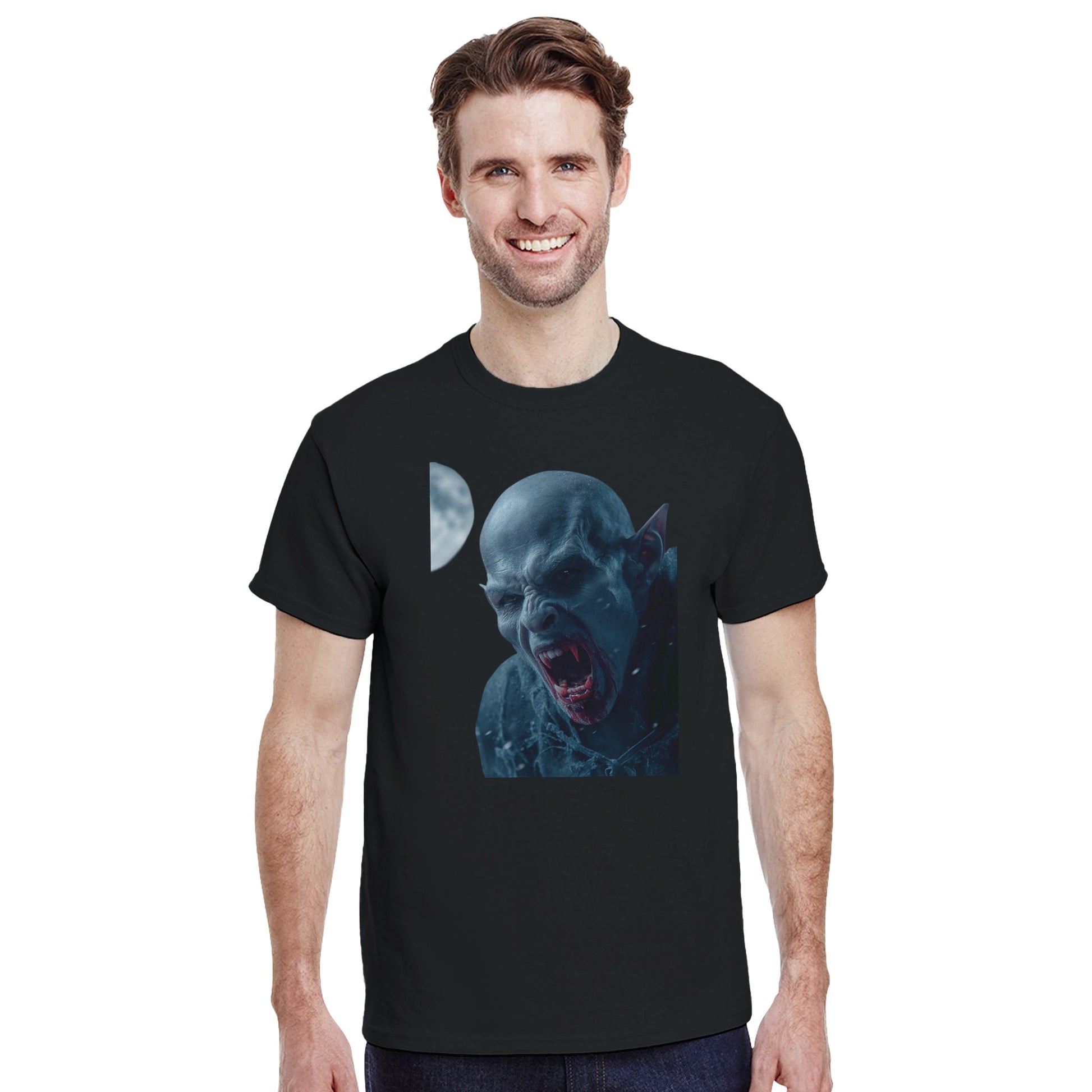 Cute Lil' Vampire on a Heavyweight T-shirt