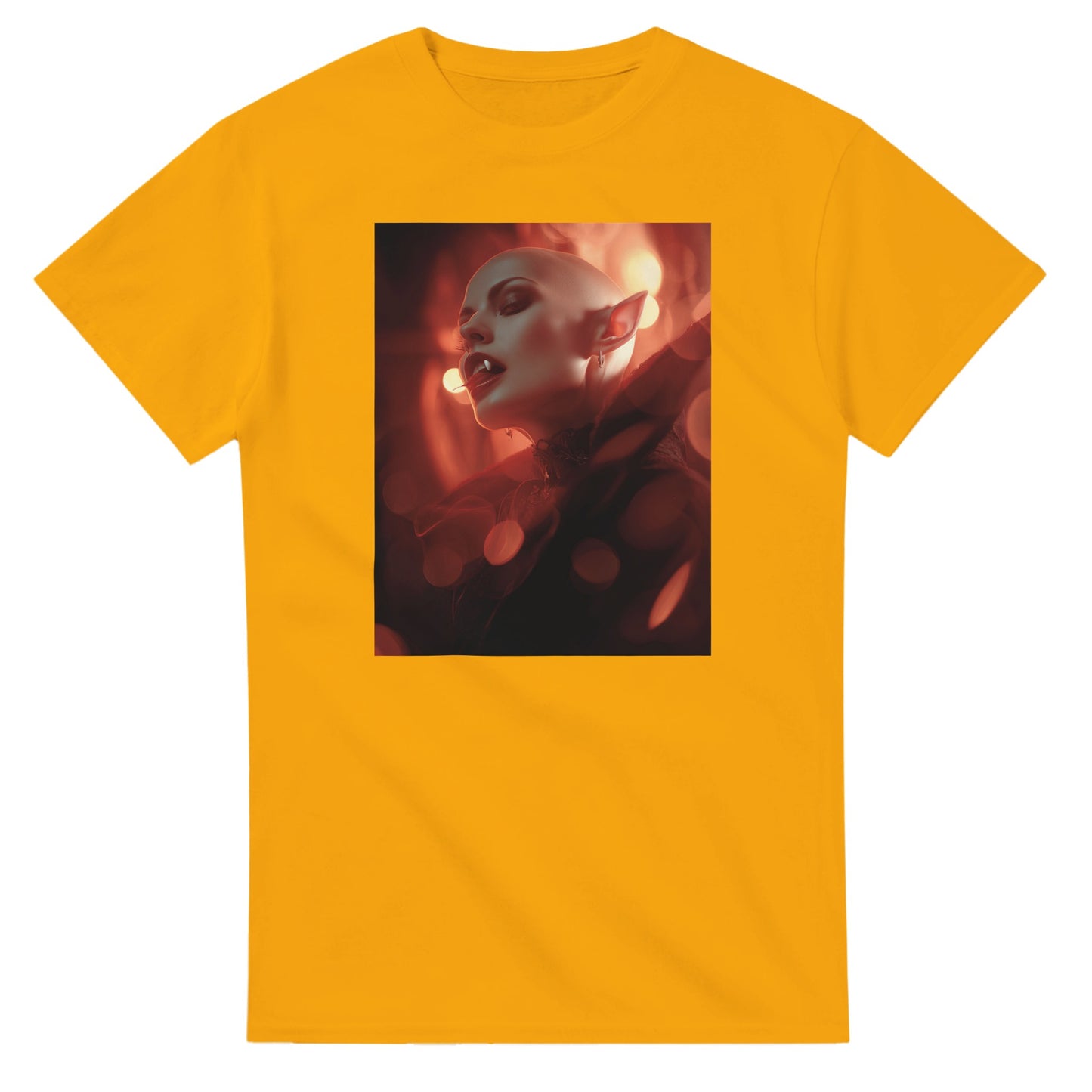 Cute Lil' Vampire on a Heavyweight T-shirt
