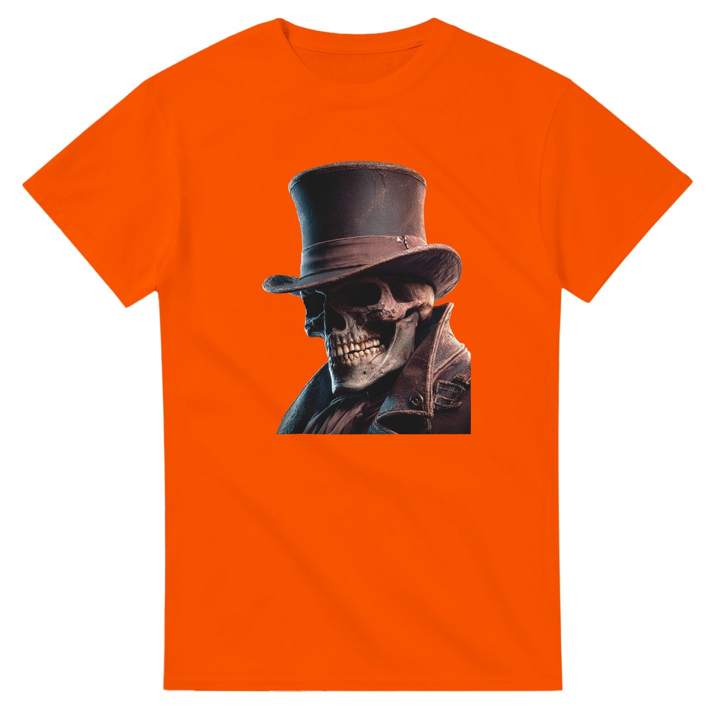 Steampunk Skeleton on a Heavyweight T-shirt
