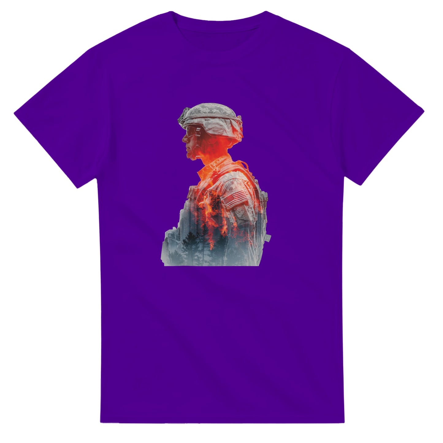 Fiery Spirit on a heavyweight t-shirt