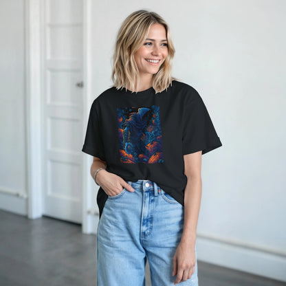 Midnight Harvest on a Heavyweight T-shirt