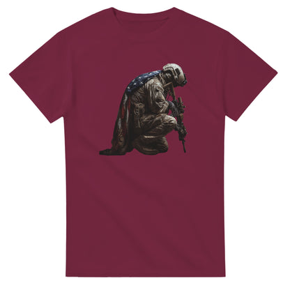 Patriotic Tribute on a heavyweight t-shirt