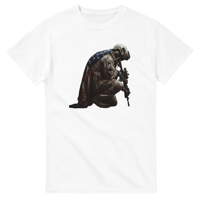 Patriotic Tribute on a heavyweight t-shirt