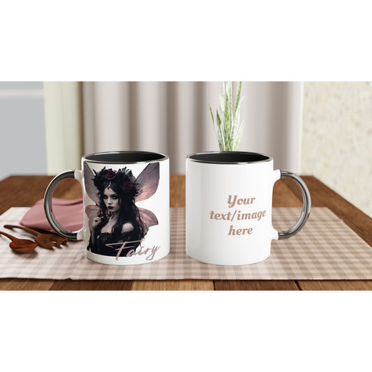 11oz ceramic mug fairy personalized