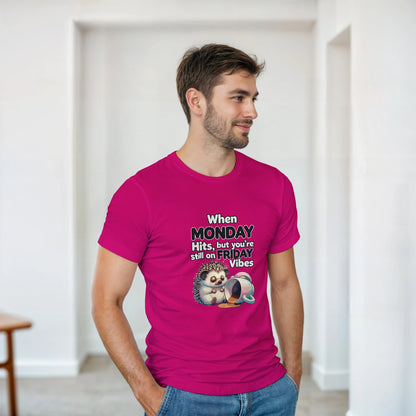 Charming Lil' Caped Vampire on a kids Heavyweight T-shirt
