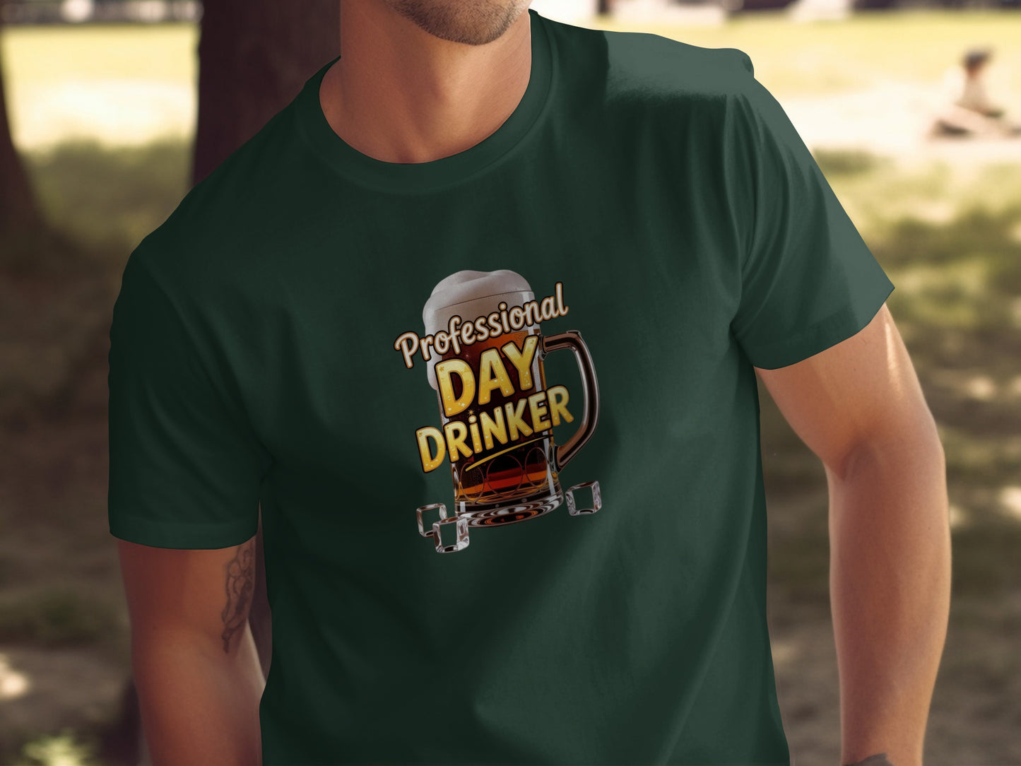 Professional Day Drinker Graphic T-Shirt