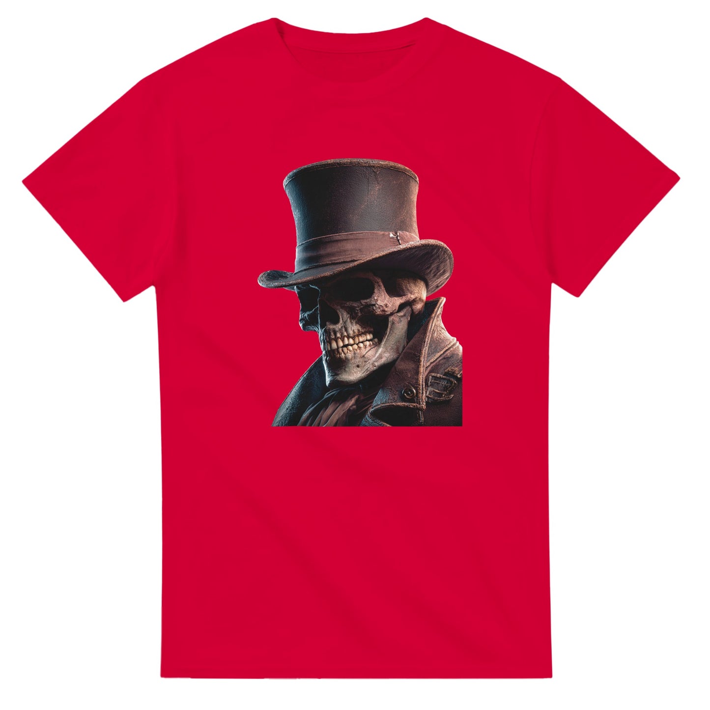Steampunk Skeleton on a Heavyweight T-shirt