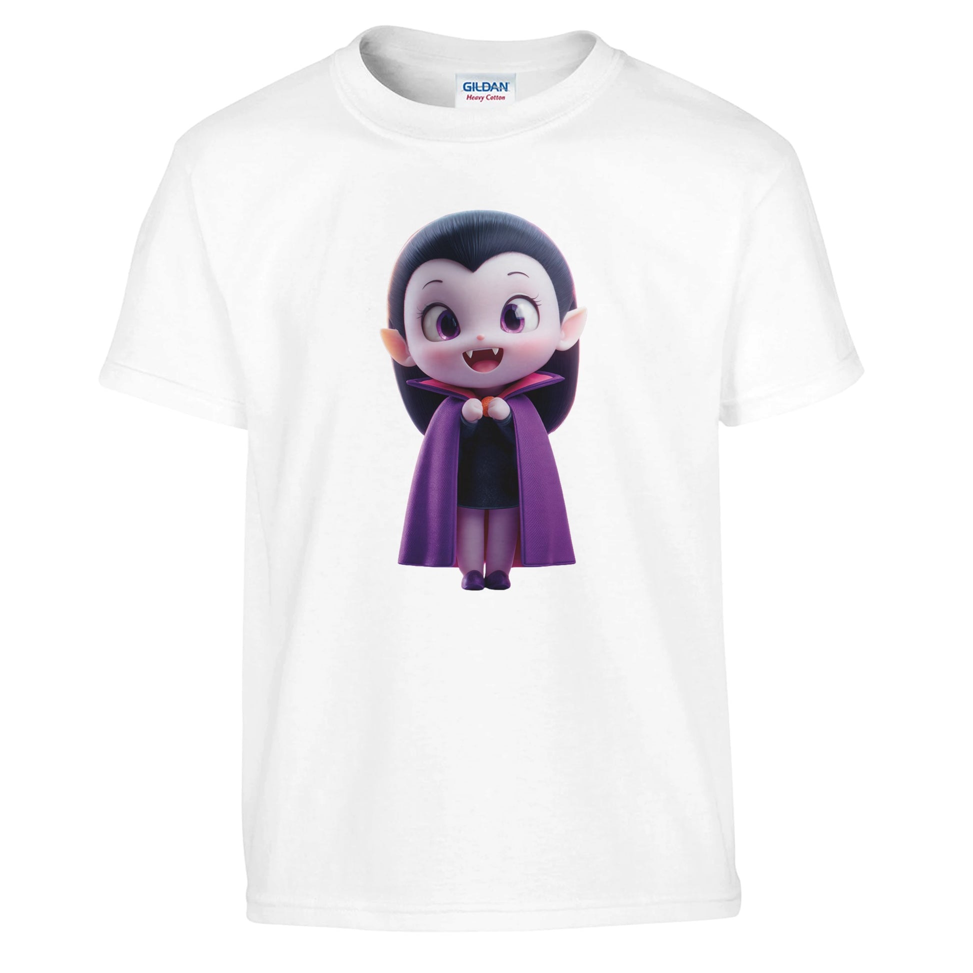 Cute Lil' Vampire on a Heavyweight T-shirt