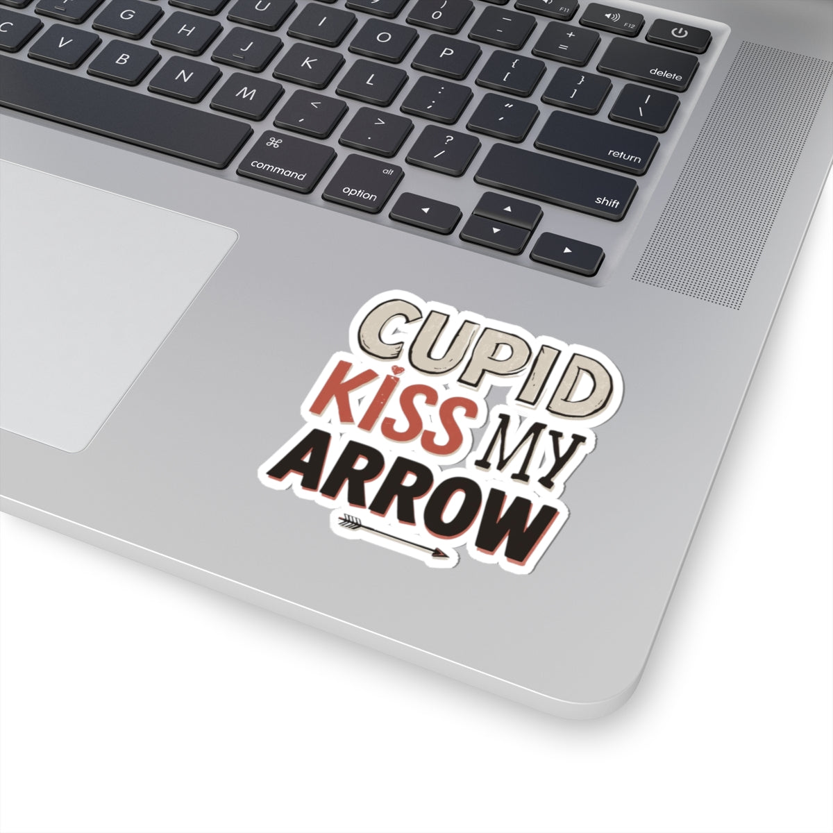 Cupid Kiss My Arrow Sticker Fun Laptop Decal Product
