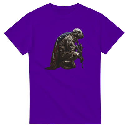 Patriotic Tribute on a heavyweight t-shirt