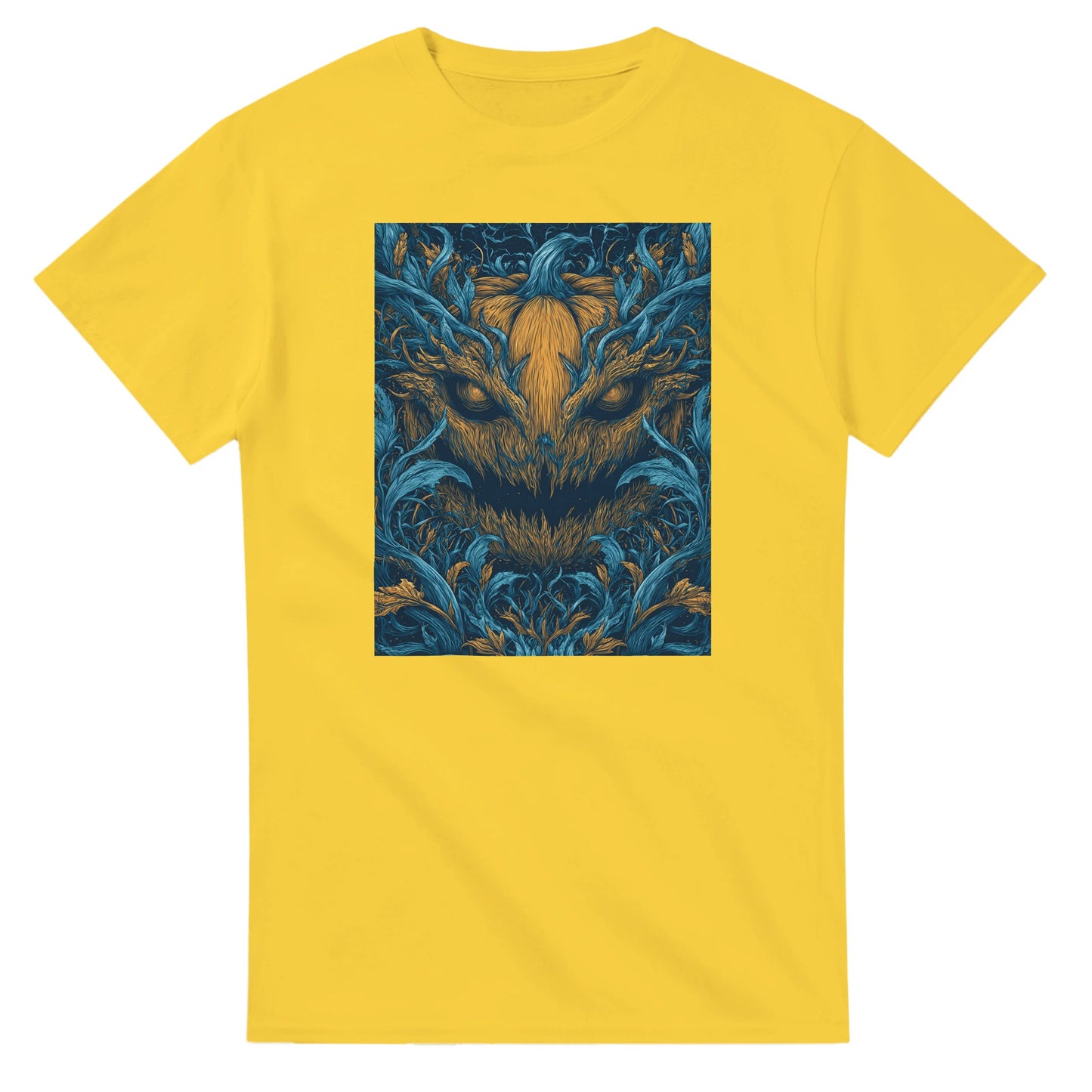 Mystic Harvest Guardian on a Heavyweight T-shirt