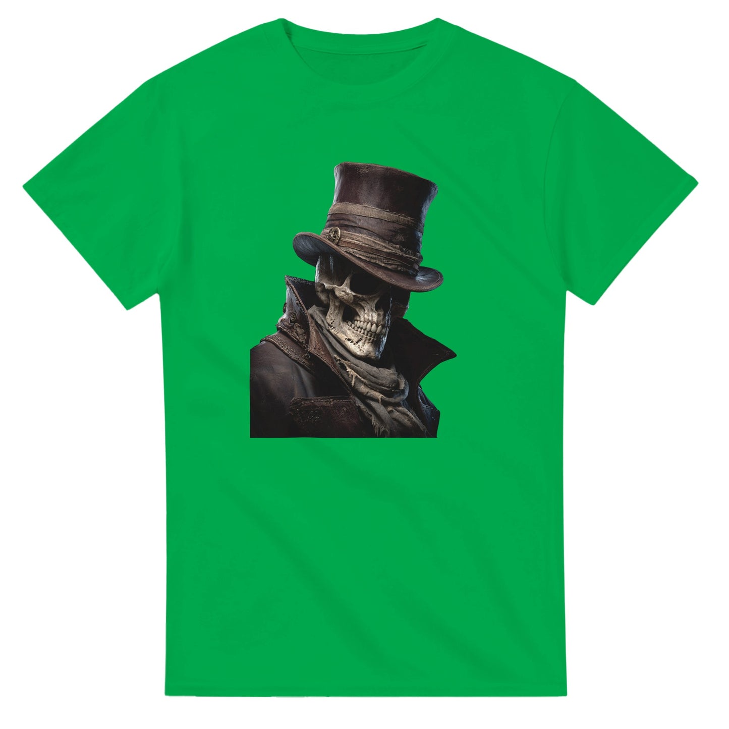 Steampunk Skull on a Heavyweight T-shirt