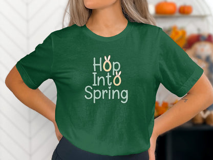 Hop Into Spring Bunny Ears Green Graphic product type

Spring Shirt
Easter Bunny Tee
Hop Into Spring
Green Graphic Top
Rabbit Ears Design
Seasonal Apparel
Holiday Fashion
Cute Springwear
Women's T-Shirt
Ladies Green Top
Crew Neck Shirt
Short Sleeve Tee
Nature Inspired
Pastel Print
Unique Easter Gift
Festive Clothing
Animal Graphic
Spring Celebration
Casual Spring Top
Everyday Fashion