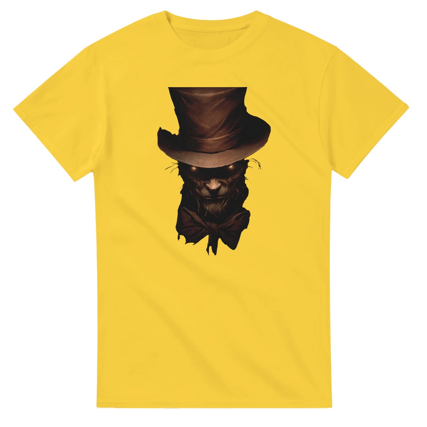 Mysterious Glimmering Eyes on a Heavyweight T-shirt