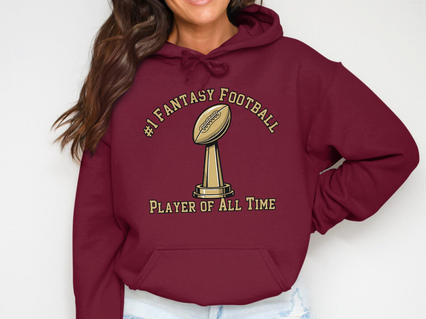 #1 Fantasy Football Player of All Time Hoodie