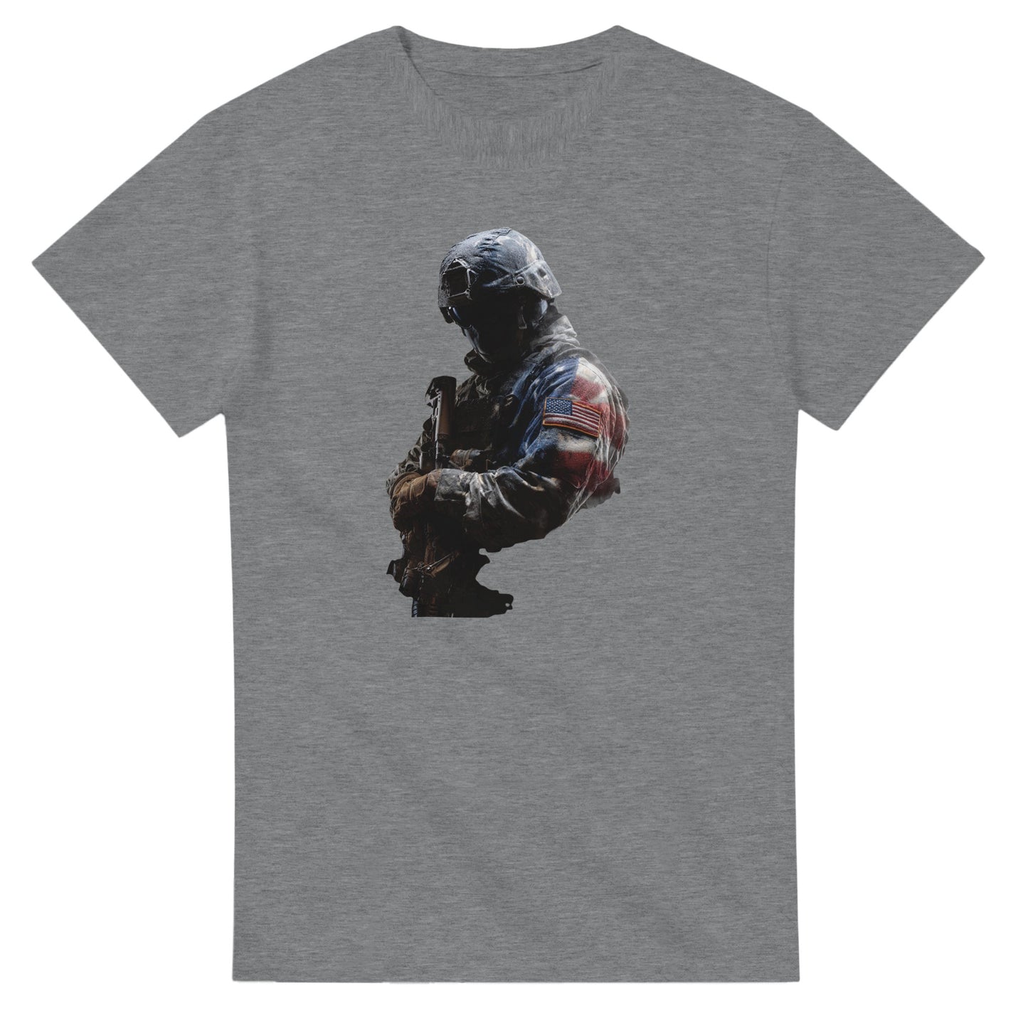 Patriot's Spirit Honor on a heavyweight t-shirt