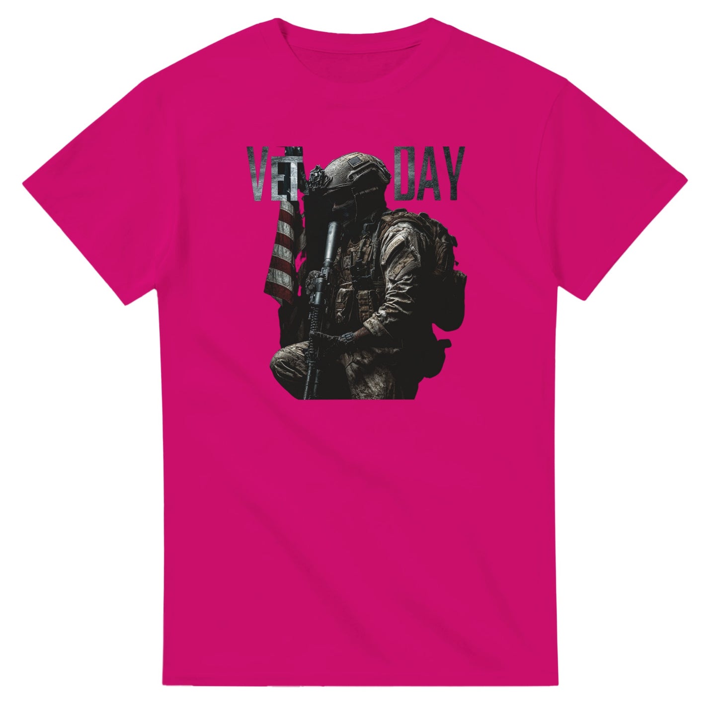 Veteran's Day Tactical Tribute on a heavyweight t-shirt
