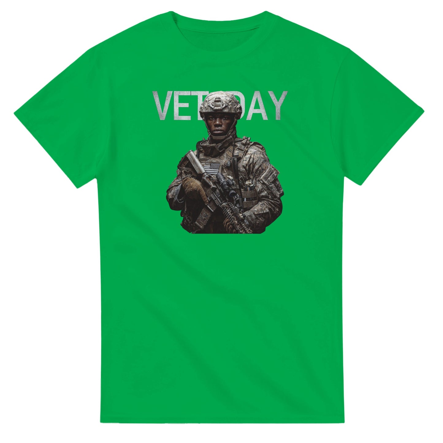 Veteran's Day on a heavyweight t-shirt