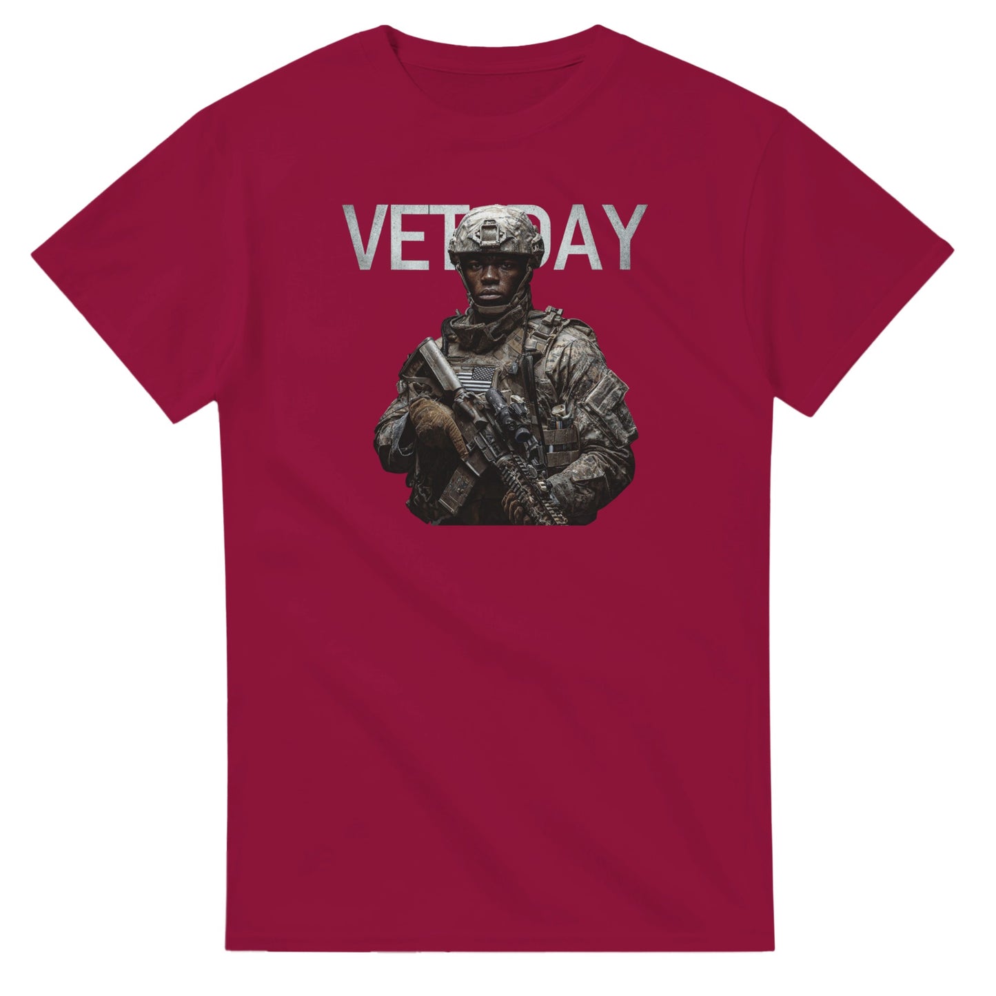 Veteran's Day on a heavyweight t-shirt