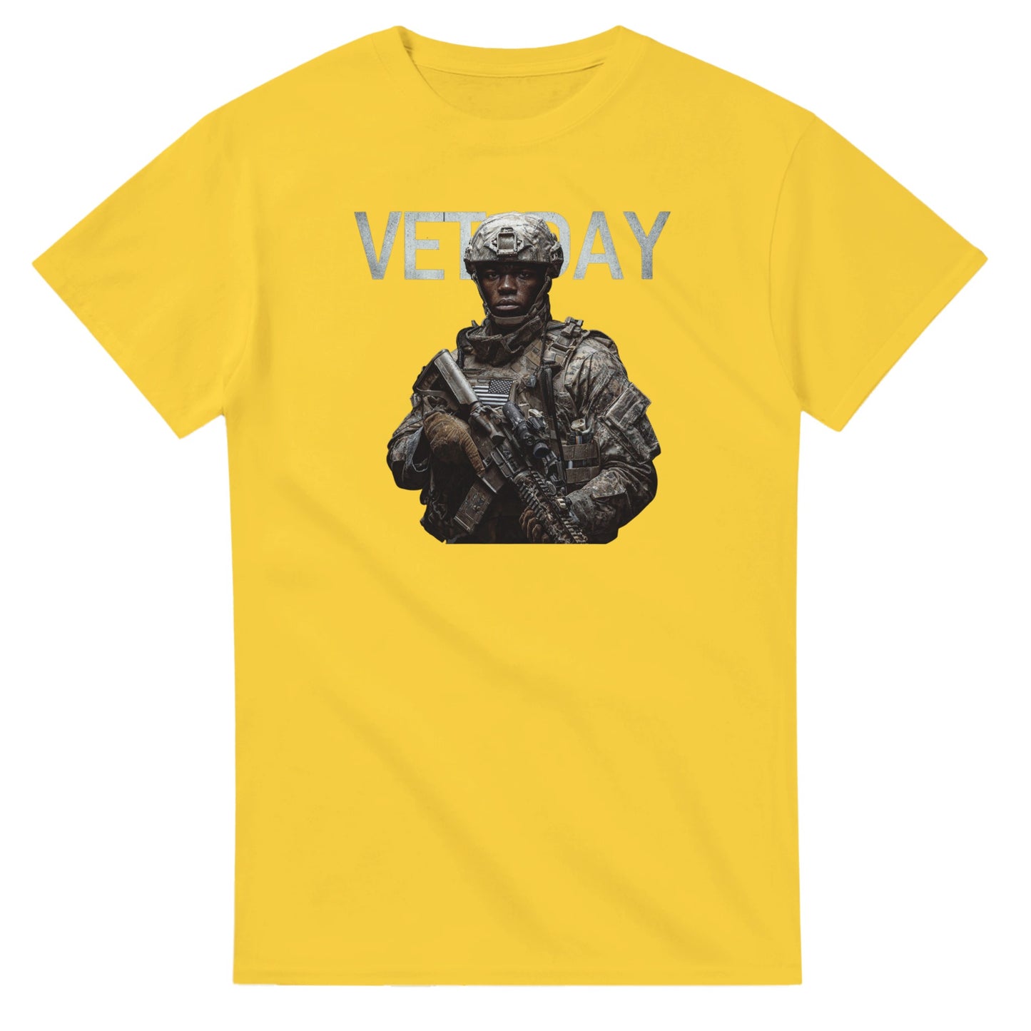 Veteran's Day on a heavyweight t-shirt