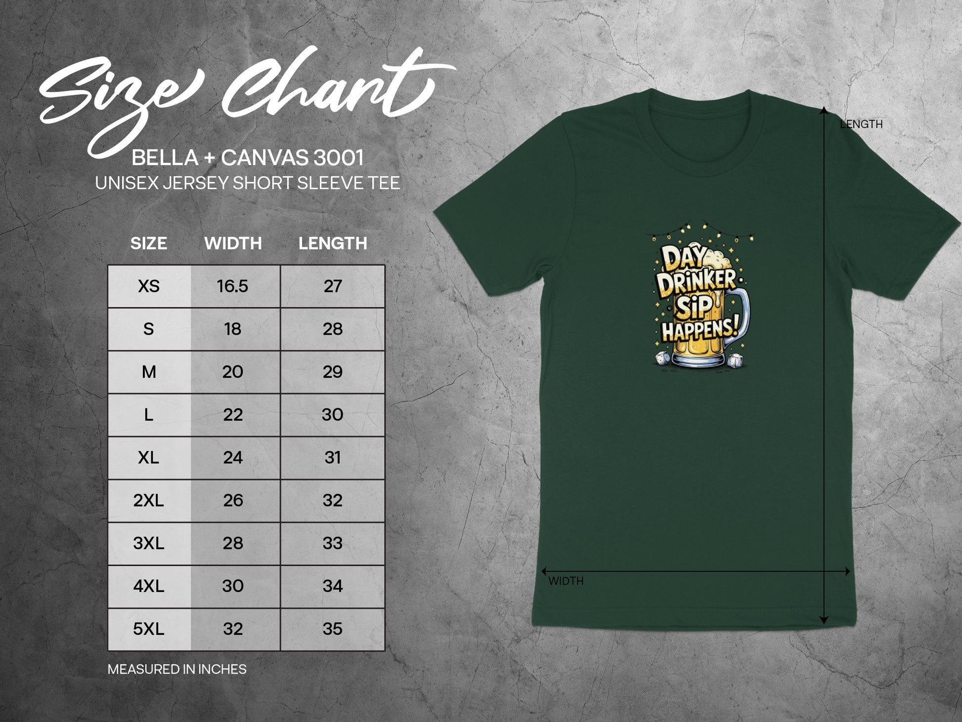 Day Drinker Sip Happens Bella Canvas Tee Shirt