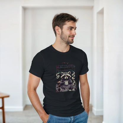 Charming Lil' Caped Vampire on a kids Heavyweight T-shirt