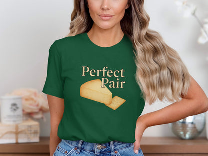 Perfect Pair Cheese and Cracker Graphic Tee