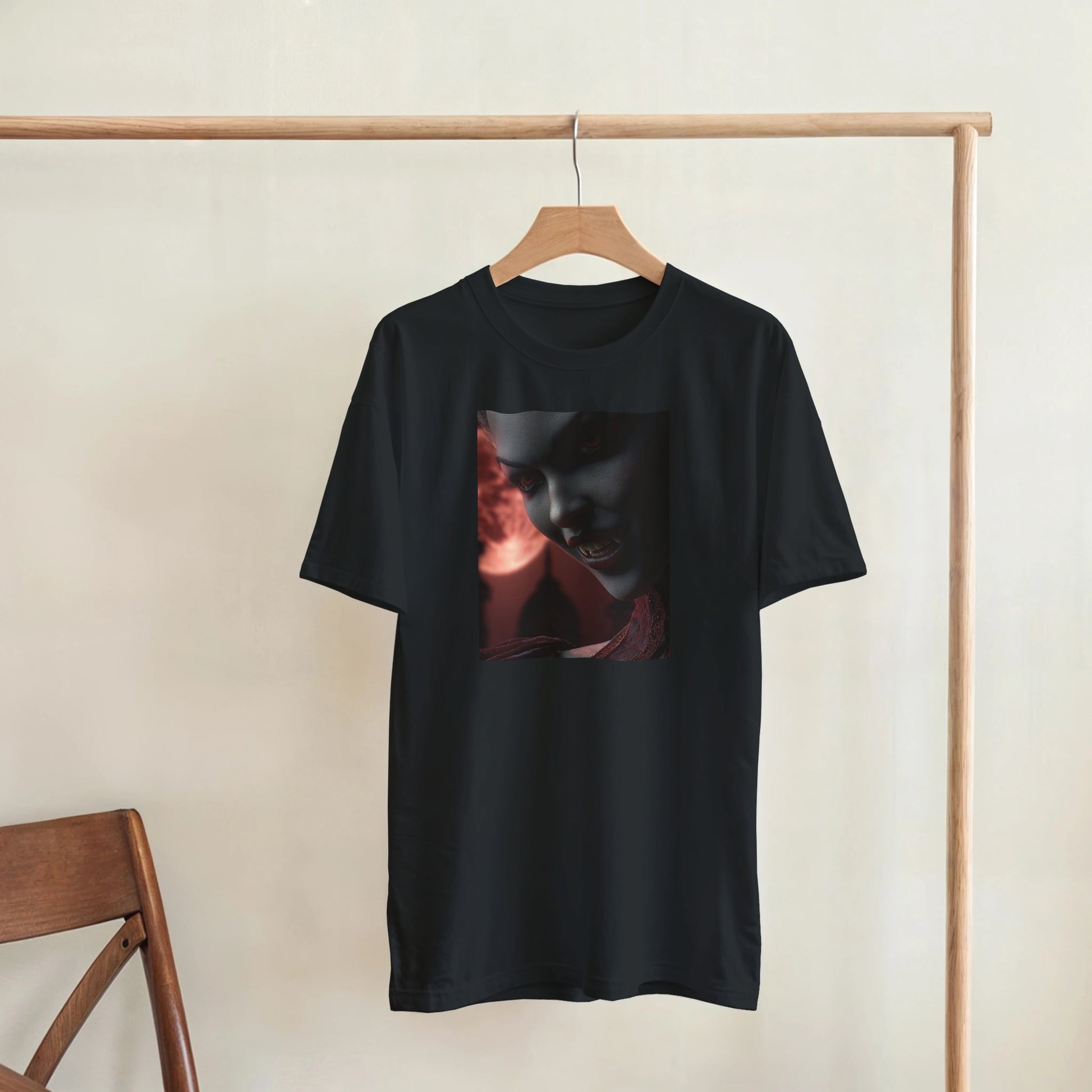 Cute Lil' Vampire on a Heavyweight T-shirt