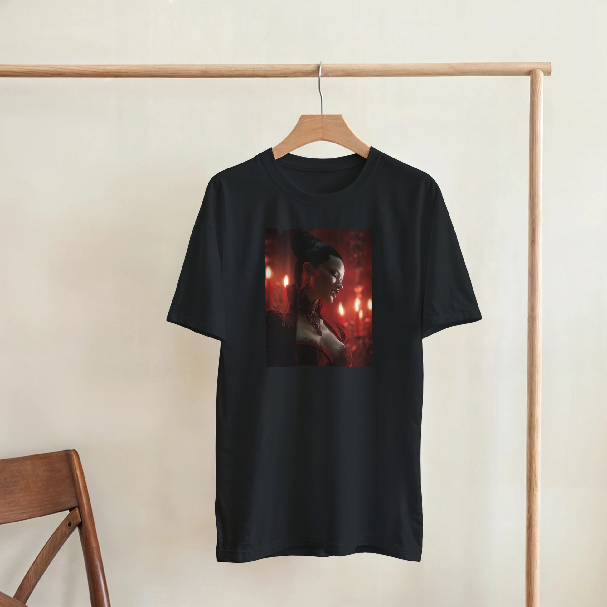Cute Lil' Vampire on a Heavyweight T-shirt