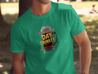 Professional Day Drinker Graphic Design Shirt