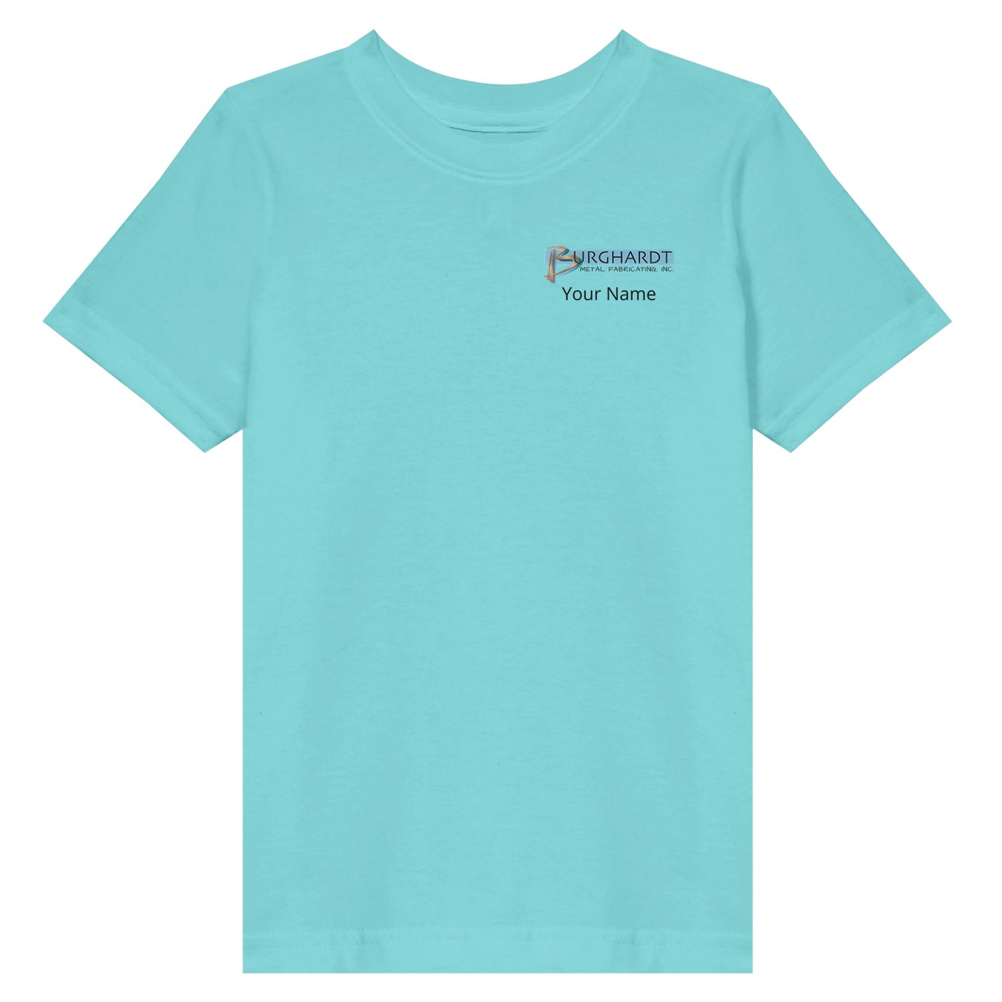 Burghardt Metal Fabricating, Inc., logo on a Toddler Jersey T-Shirt