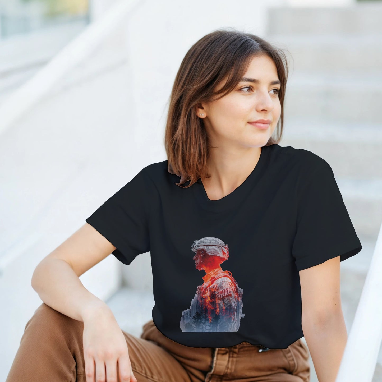 Fiery Spirit on a heavyweight t-shirt