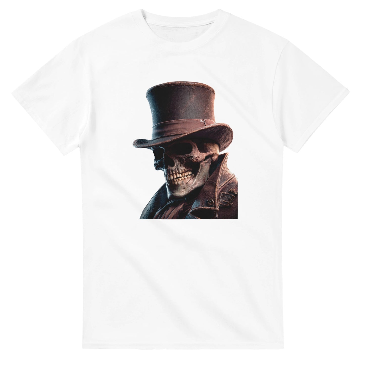 Steampunk Skeleton on a Heavyweight T-shirt