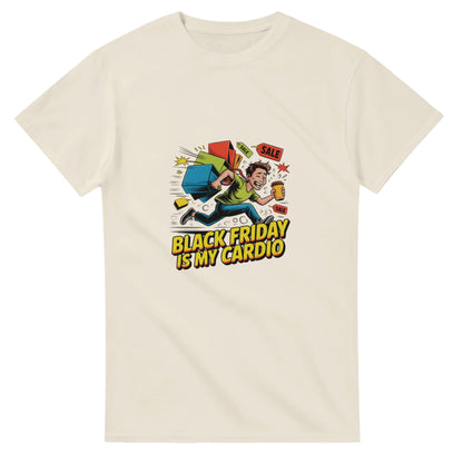 Black Friday is My Cardio heavyweight t-shirt mockup