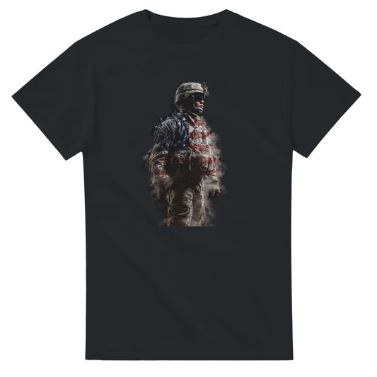 Patriotic Spirit Pride on a heavyweight t-shirt