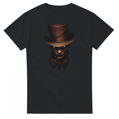 Mysterious Glimmering Eyes on a Heavyweight T-shirt