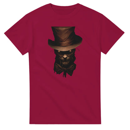 Mysterious Glimmering Eyes on a Heavyweight T-shirt