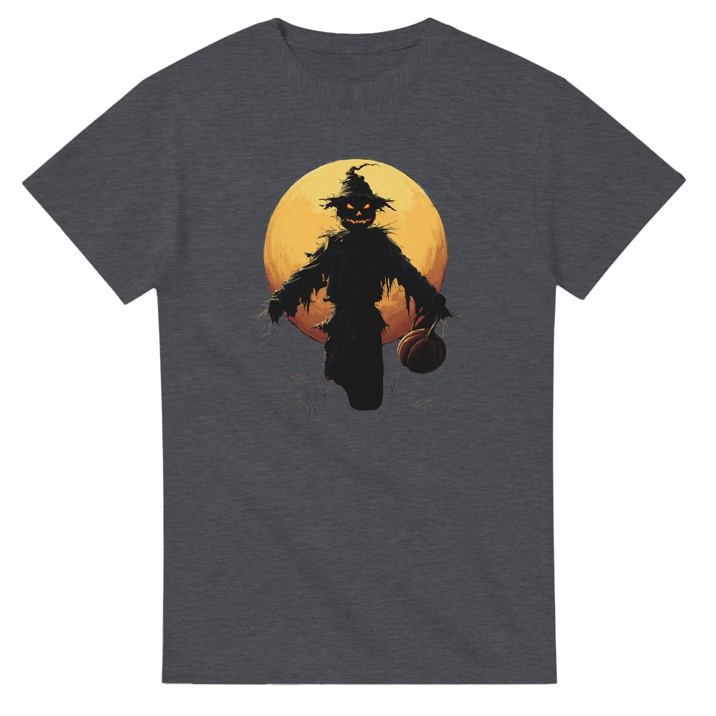 Haunted Scarecrow on a Heavyweight T-shirt