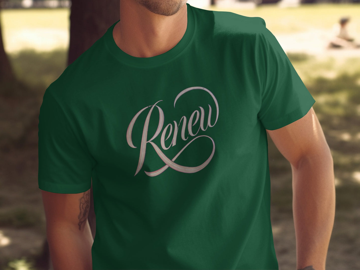 Beautiful Dark Green Renew Script Graphic design product type
renew
script
graphic
darkgreen
greenapparel
clothing
tshirt
tee
inspirational
motivation
positivevibes
wordart
textdesign
design
fashion
mensfashion
womensfashion
unisextop
renewlife
calligraphy