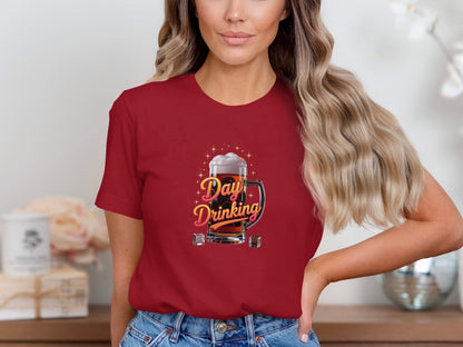 Day Drinking Graphic T-Shirt for Beer Enthusiasts