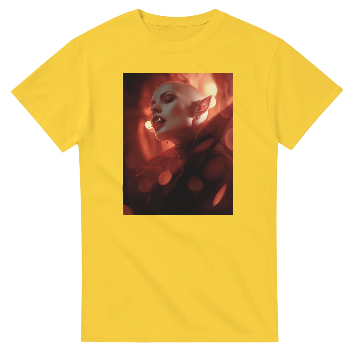 Cute Lil' Vampire on a Heavyweight T-shirt