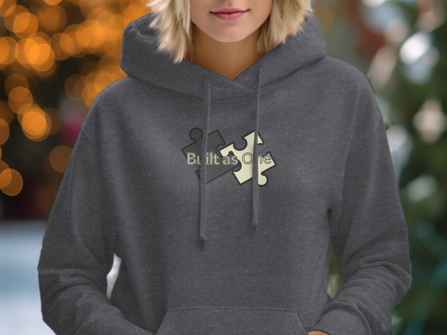 Built as One Graphic Hoodie for Casual Wear