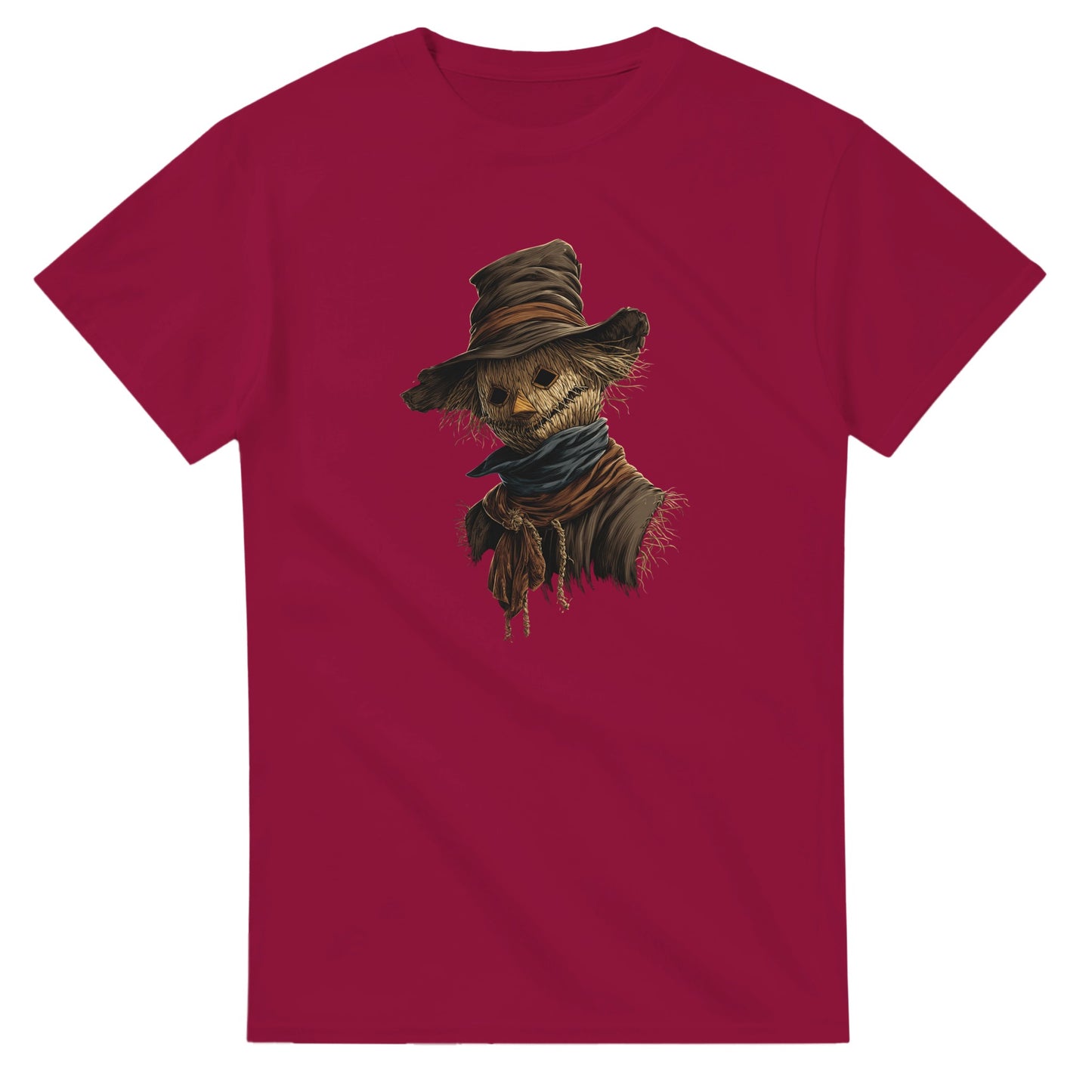 Rustic Scarecrow on a Heavyweight T-shirt