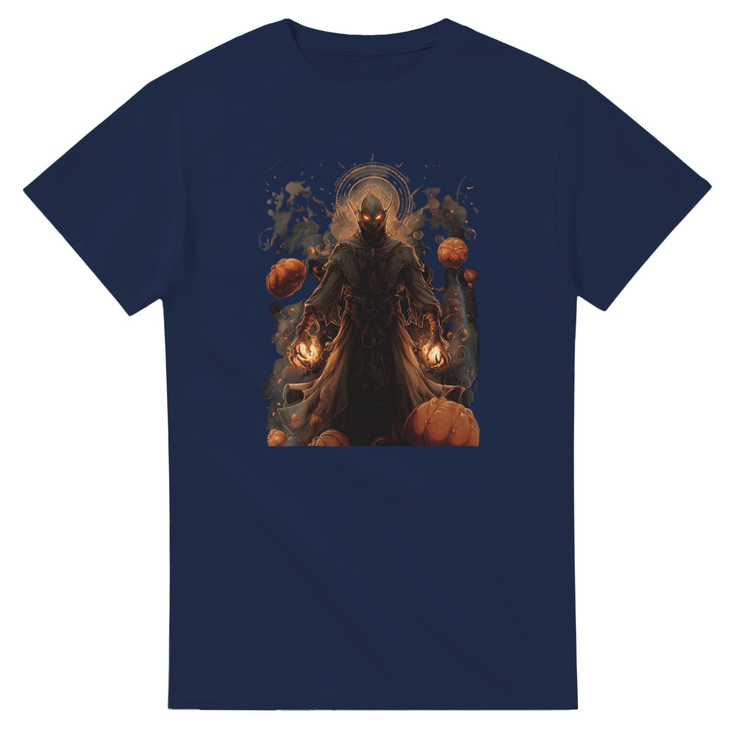 Mystical Halloween Spirit on a Heavyweight T-shirt