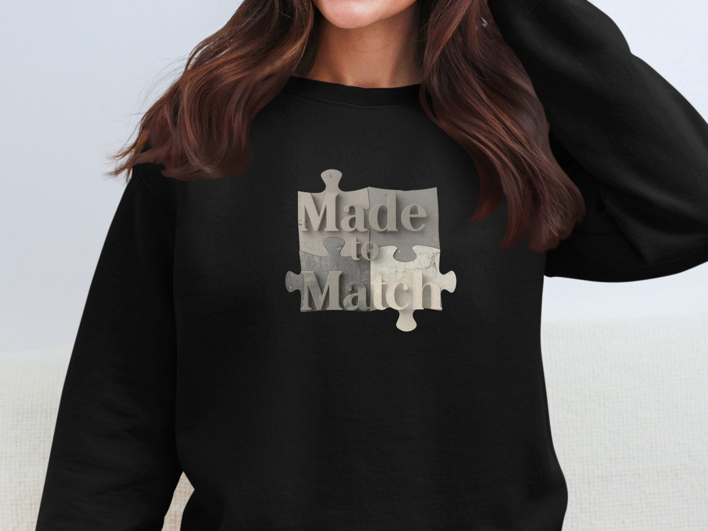 Made to Match Graphic Sweatshirt for Cozy Casual Wear